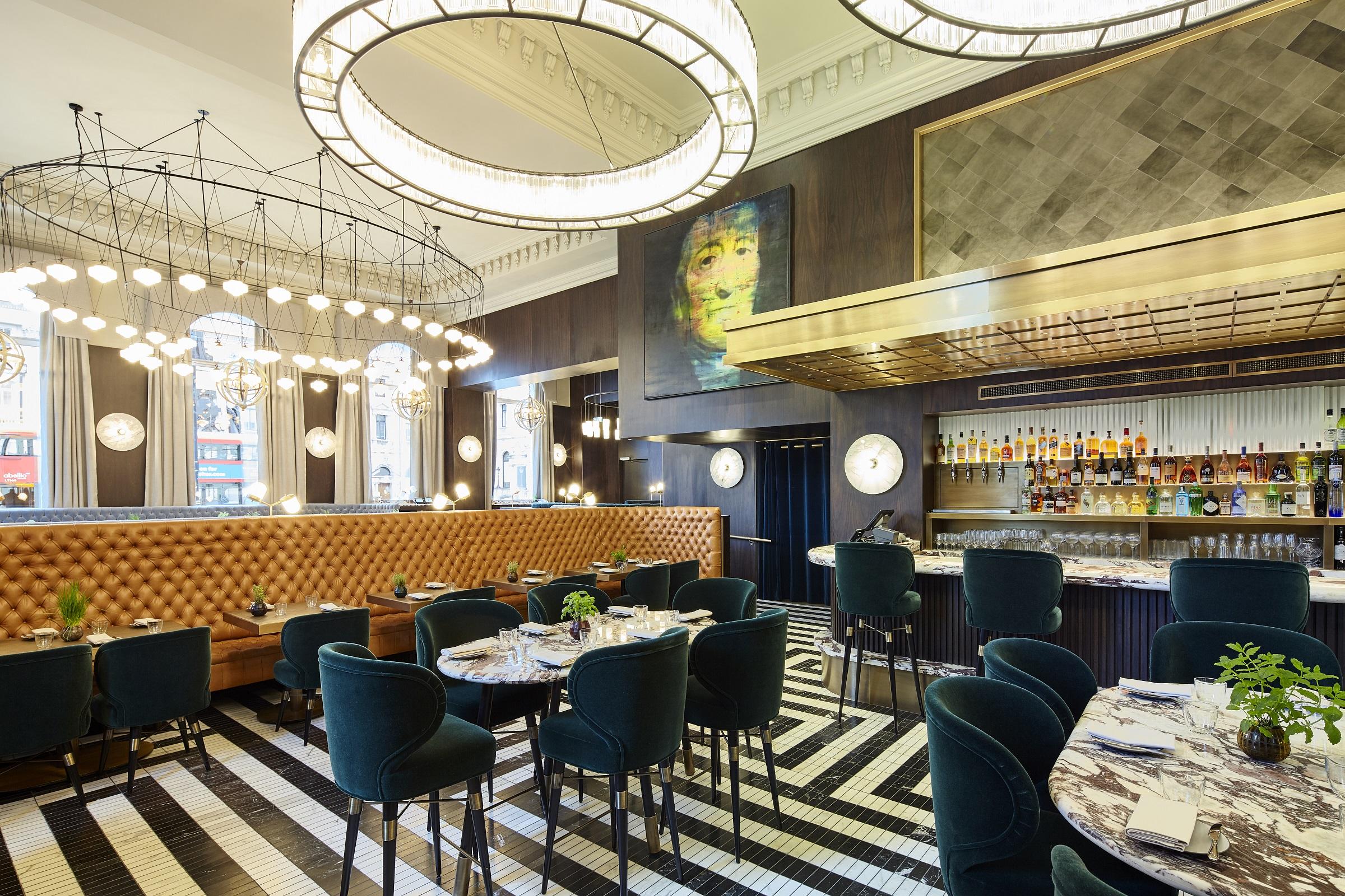 Sofitel London St James Exterior photo Interior of the restaurant