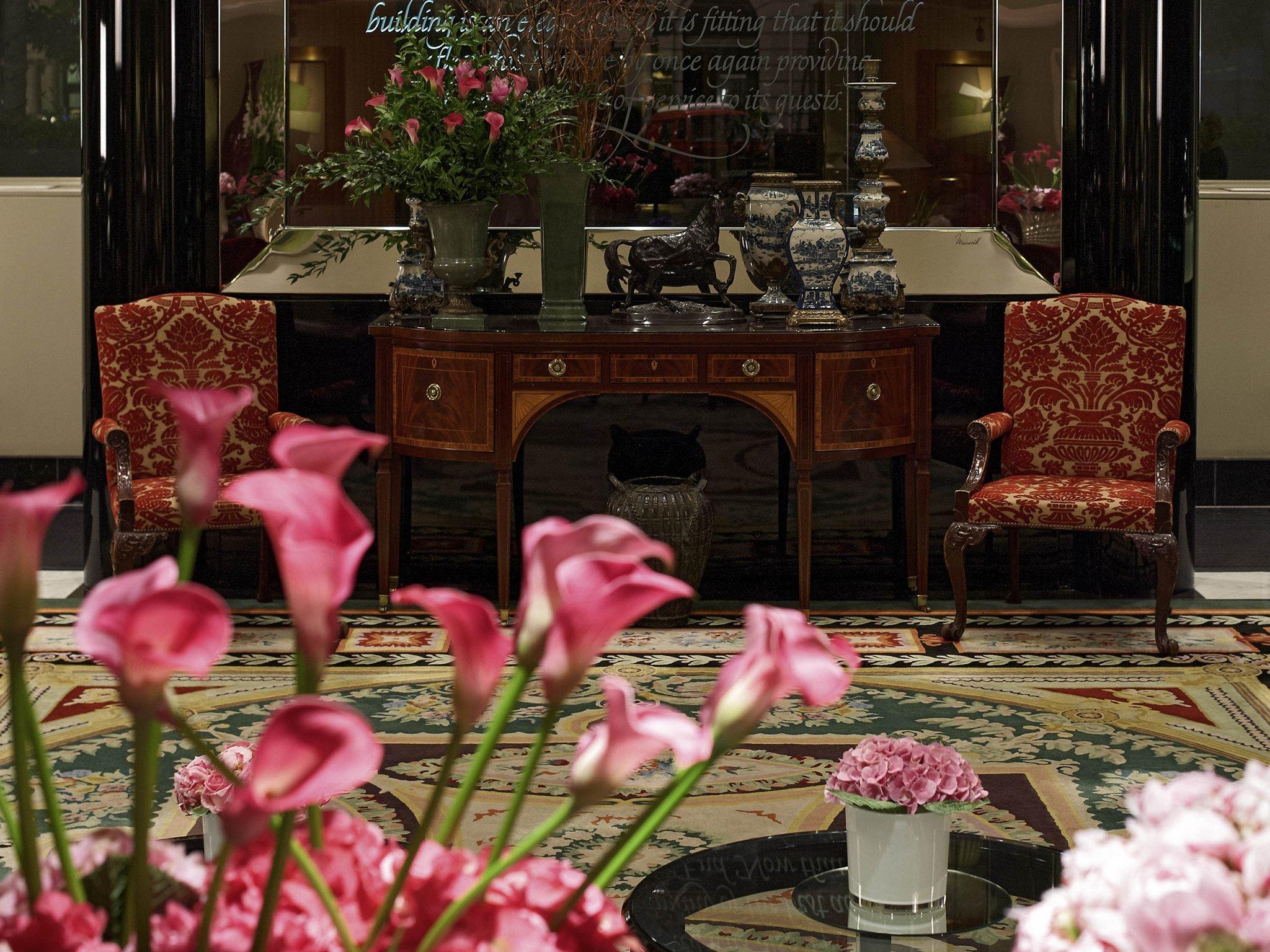 Sofitel London St James Exterior photo The lobby of the hotel