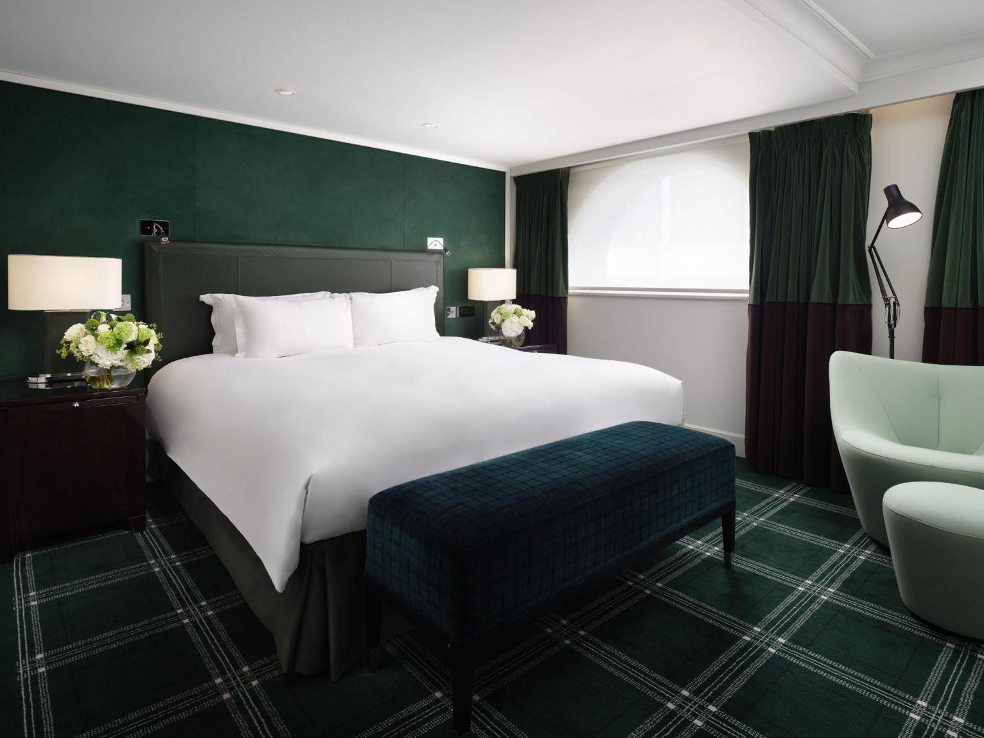 Sofitel London St James Room photo A bedroom at The Stafford London